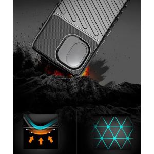 POWERTECH Θήκη Thunder MOB-1922 για iPhone 15 Plus, μαύρη | Αξεσουάρ κινητών | elabstore.gr