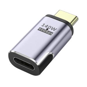 POWERTECH αντάπτορας USB-C PTH-106, μαγνητικός, 140W, 40Gbps, γκρι | Καλώδια - Αντάπτορες | elabstore.gr