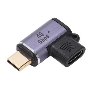 POWERTECH αντάπτορας USB-C PTH-107, μαγνητικός, 100W, 40Gbps, γκρι | Καλώδια - Αντάπτορες | elabstore.gr