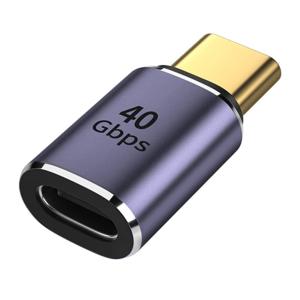 POWERTECH αντάπτορας USB-C PTH-109, μαγνητικός, 100W, 40Gbps, γκρι | Καλώδια - Αντάπτορες | elabstore.gr