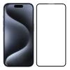 POWERTECH tempered glass 5D TGC-0659 για iPhone 15 Pro, full glue | Αξεσουάρ κινητών | elabstore.gr