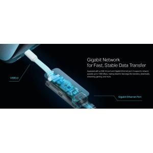 TP-LINK Network adapter UE300C USB-C σε RJ45 10/100/1000Mbps, Ver. 2.0 | Δικτυακά | elabstore.gr