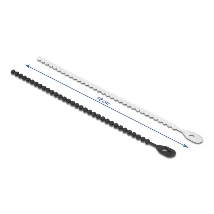 DELOCK reusable δεματικά καλωδίων 19506, 120x3.6mm, μαύρο-λευκό, 100τμχ | eLabstore.gr DELOCK reusable δεματικά καλωδίων 19506, 120x3.6mm, μαύρο-λευκό, 100τμχ | Καλώδια - Αντάπτορες | elabstore.gr