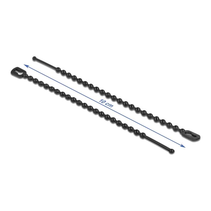 DELOCK reusable δεματικά καλωδίων 19566, 100x2.4mm, μαύρα, 100τμχ | eLabstore.gr DELOCK reusable δεματικά καλωδίων 19566, 100x2.4mm, μαύρα, 100τμχ | Καλώδια - Αντάπτορες | elabstore.gr