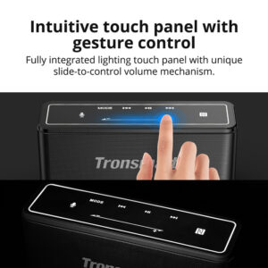 TRONSMART φορητό ηχείο Element Mega, 40W, Bluetooth/NFC, 6600mAh, μαύρο | Εικόνα & Ήχος | elabstore.gr