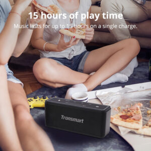 TRONSMART φορητό ηχείο Element Mega, 40W, Bluetooth/NFC, 6600mAh, μαύρο | Εικόνα & Ήχος | elabstore.gr