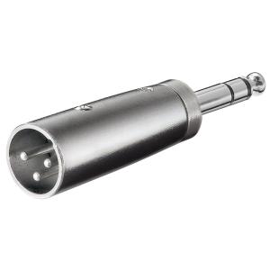 GOOBAY αντάπτορας 6.35mm σε XLR 27515, ασημί | Καλώδια - Αντάπτορες | elabstore.gr