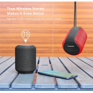TRONSMART φορητό ηχείο Element T6 Mini, 15W, Bluetooth, 2500mAh, κόκκινο | Εικόνα & Ήχος | elabstore.gr