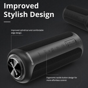 TRONSMART φορητό ηχείο T6 Plus, 40W, Bluetooth/NFC, 6600mAh, IPX6, μαύρο | Εικόνα & Ήχος | elabstore.gr