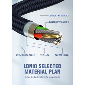 LDNIO καλώδιο USB-C σε USB LS691, 30W, 1m, γκρι | Καλώδια - Αντάπτορες | elabstore.gr