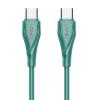 LDNIO καλώδιο USB-C σε USB-C LC611C, 65W PD, 1m, πράσινο | eLabstore.gr LDNIO καλώδιο USB-C σε USB-C LC611C, 65W PD, 1m, πράσινο | Καλώδια - Αντάπτορες | elabstore.gr