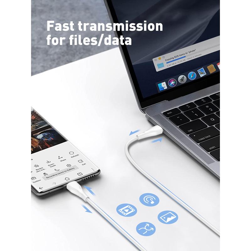 LDNIO καλώδιο USB-C σε USB-C LC611C, 65W PD, 1m, πράσινο | eLabstore.gr LDNIO καλώδιο USB-C σε USB-C LC611C, 65W PD, 1m, πράσινο | Καλώδια - Αντάπτορες | elabstore.gr