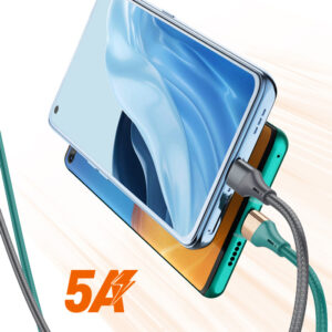 LDNIO καλώδιο USB-C σε USB-C LC631C, 65W PD, 1m, πράσινο | eLabstore.gr LDNIO καλώδιο USB-C σε USB-C LC631C, 65W PD, 1m, πράσινο | Καλώδια - Αντάπτορες | elabstore.gr