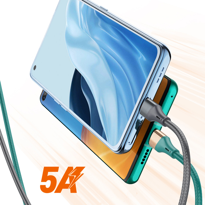 LDNIO καλώδιο USB-C σε USB-C LC631C, 65W PD, 1m, πράσινο | eLabstore.gr LDNIO καλώδιο USB-C σε USB-C LC631C, 65W PD, 1m, πράσινο | Καλώδια - Αντάπτορες | elabstore.gr