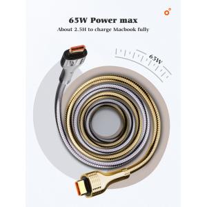 LDNIO καλώδιο USB-C σε USB-C LC651C, 65W, 1m, γκρι | eLabstore.gr LDNIO καλώδιο USB-C σε USB-C LC651C, 65W, 1m, γκρι | Καλώδια - Αντάπτορες | elabstore.gr
