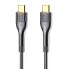 LDNIO καλώδιο USB-C σε USB-C LC651C, 65W, 1m, γκρι | Καλώδια - Αντάπτορες | elabstore.gr