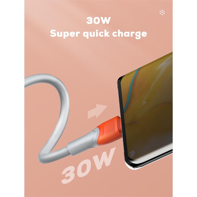 LDNIO καλώδιο USB-C σε USB LS601, 30W, 1m, γκρι | eLabstore.gr LDNIO καλώδιο USB-C σε USB LS601, 30W, 1m, γκρι | Καλώδια - Αντάπτορες | elabstore.gr