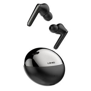 LDNIO earphones με θήκη φόρτισης T01, True Wireless, HiFi, μαύρα | Αξεσουάρ κινητών | elabstore.gr