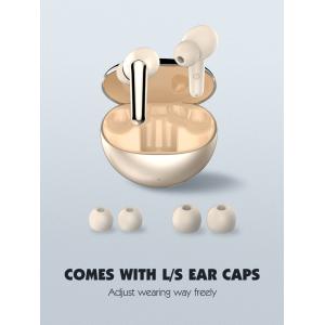 LDNIO earphones με θήκη φόρτισης T01, True Wireless, HiFi, μαύρα | eLabstore.gr