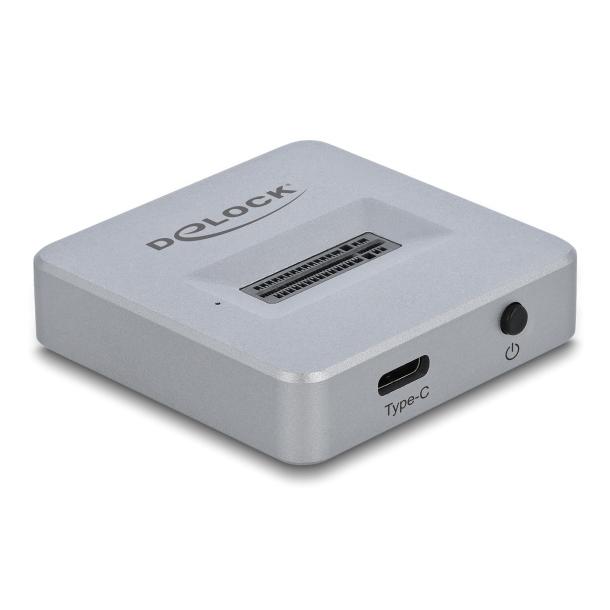 DELOCK docking station 64000 για M.2 NVMe SSD, 10Gbps, γκρι | eLabstore.gr DELOCK docking station 64000 για M.2 NVMe SSD, 10Gbps, γκρι | Συνοδευτικά PC | elabstore.gr