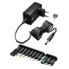 GOOBAY επιτοίχιος φορτιστής 64568, 3V-12V, 12W/1A, 12 tips | Τροφοδοσία Ρεύματος | elabstore.gr
