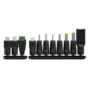 GOOBAY επιτοίχιος φορτιστής 64570, 3V-12V, 27W/2.25A, 12 tips | Τροφοδοσία Ρεύματος | elabstore.gr