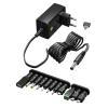 GOOBAY επιτοίχιος φορτιστής 64570, 3V-12V, 27W/2.25A, 12 tips | Τροφοδοσία Ρεύματος | elabstore.gr