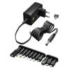 GOOBAY επιτοίχιος φορτιστής 64571, 3V-12V, 7.2W/0.6A, 12 tips | Τροφοδοσία Ρεύματος | elabstore.gr