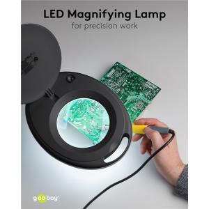 GOOBAY μεγεθυντικός φακός 64989 με σφιγκτήρα, LED, 3 διόπτρες, 1.75x | eLabstore.gr GOOBAY μεγεθυντικός φακός 64989 με σφιγκτήρα, LED, 3 διόπτρες, 1.75x | Εργαλεία | elabstore.gr