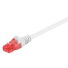 GOOBAY καλώδιο δικτύου 68632, CAT 6 U/UTP, CCA, 0.5m, λευκό | Καλώδια - Αντάπτορες | elabstore.gr