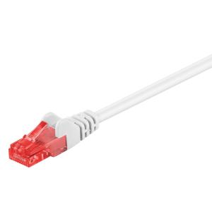 GOOBAY καλώδιο δικτύου 68636, CAT 6 U/UTP, CCA, 3m, λευκό | Καλώδια - Αντάπτορες | elabstore.gr