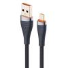 LDNIO καλώδιο micro USB σε USB LS691, 30W, 1m, γκρι | Καλώδια - Αντάπτορες | elabstore.gr