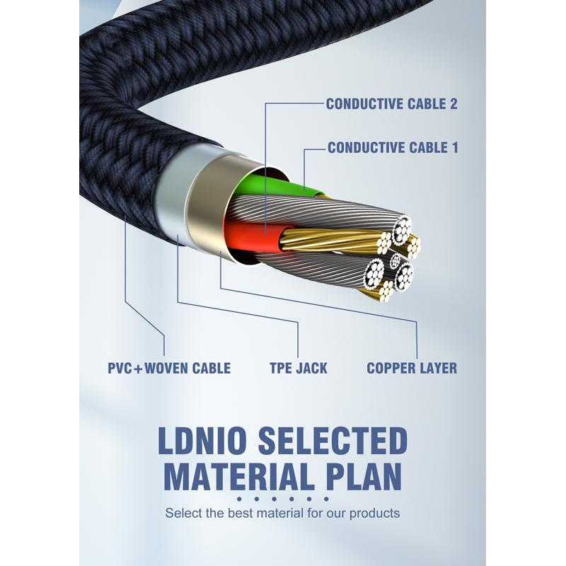 LDNIO καλώδιο micro USB σε USB LS691, 30W, 1m, γκρι | eLabstore.gr LDNIO καλώδιο micro USB σε USB LS691, 30W, 1m, γκρι | Καλώδια - Αντάπτορες | elabstore.gr