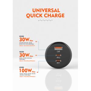 LDNIO φορτιστής αυτοκινήτου C102 με καλώδιο, USB/2x USB-C, 160W, μαύρος | Αξεσουάρ κινητών | elabstore.gr