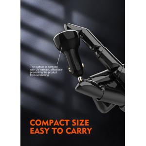 LDNIO φορτιστής αυτοκινήτου C102 με καλώδιο, USB/2x USB-C, 160W, μαύρος | Αξεσουάρ κινητών | elabstore.gr