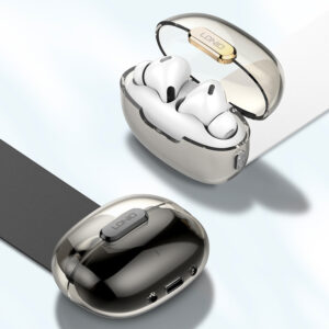 LDNIO earphones με θήκη φόρτισης T02, True Wireless, HiFi, μαύρα | Αξεσουάρ κινητών | elabstore.gr