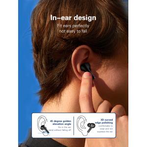 LDNIO earphones με θήκη φόρτισης T02, True Wireless, HiFi, μαύρα | Αξεσουάρ κινητών | elabstore.gr