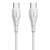 LDNIO καλώδιο USB-C σε USB-C LC611C, 65W PD, 1m, λευκό | eLabstore.gr LDNIO καλώδιο USB-C σε USB-C LC611C, 65W PD, 1m, λευκό | Καλώδια - Αντάπτορες | elabstore.gr