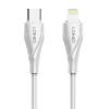 LDNIO καλώδιο Lightning σε USB-C LC611I, 30W PD, 1m, λευκό | Καλώδια - Αντάπτορες | elabstore.gr