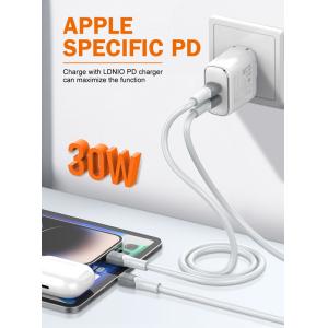 LDNIO καλώδιο Lightning σε USB-C LC601I, 30W PD, 1m, γκρι | eLabstore.gr LDNIO καλώδιο Lightning σε USB-C LC601I, 30W PD, 1m, γκρι | Καλώδια - Αντάπτορες | elabstore.gr