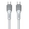 LDNIO καλώδιο USB-C σε USB-C LC602C, 100W PD, 2m, γκρι | Καλώδια - Αντάπτορες | elabstore.gr