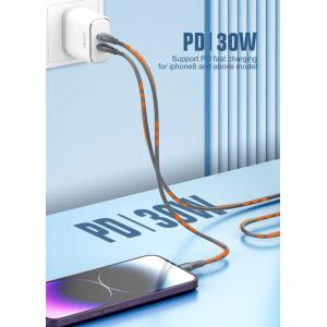 LDNIO καλώδιο Lightning σε USB-C LC631I, 30W PD, 1m, γκρι | Καλώδια - Αντάπτορες | elabstore.gr