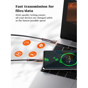 LDNIO καλώδιο USB-C σε USB-C LC651C, 65W, 1m, χρυσό | Καλώδια - Αντάπτορες | elabstore.gr