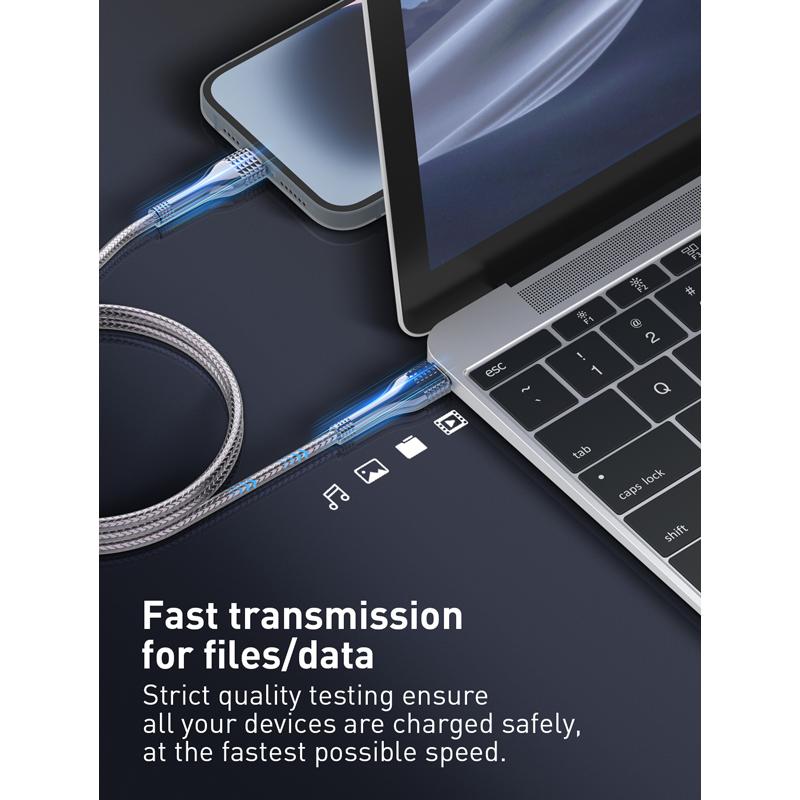 LDNIO καλώδιο Lightning σε USB-C LC651I, 30W, 1m, χρυσό | eLabstore.gr LDNIO καλώδιο Lightning σε USB-C LC651I, 30W, 1m, χρυσό | Καλώδια - Αντάπτορες | elabstore.gr