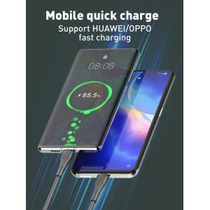 LDNIO καλώδιο USB-C σε USB-C LC671C, 65W PD, 1m, γκρι | Καλώδια - Αντάπτορες | elabstore.gr