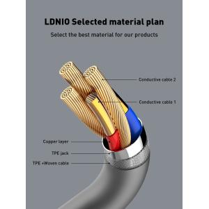 LDNIO καλώδιο USB-C σε USB-C LC671C, 65W PD, 1m, γκρι | Καλώδια - Αντάπτορες | elabstore.gr