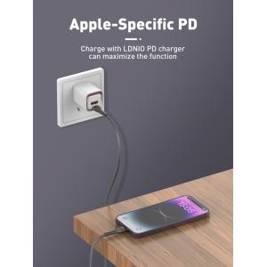 LDNIO καλώδιο Lightning σε USB-C LC671I, 30W PD, 1m, γκρι | eLabstore.gr LDNIO καλώδιο Lightning σε USB-C LC671I, 30W PD, 1m, γκρι | Καλώδια - Αντάπτορες | elabstore.gr
