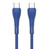 LDNIO καλώδιο USB-C σε USB-C LC672C, 65W PD, 2m, μπλε | Καλώδια - Αντάπτορες | elabstore.gr