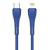 LDNIO καλώδιο Lightning σε USB-C LC672I, 30W PD, 2m, μπλε | Καλώδια - Αντάπτορες | elabstore.gr