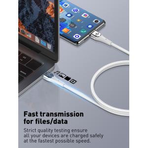 LDNIO καλώδιο USB-C σε USB-C LC861C, 65W PD, 1m, γκρι | eLabstore.gr LDNIO καλώδιο USB-C σε USB-C LC861C, 65W PD, 1m, γκρι | Καλώδια - Αντάπτορες | elabstore.gr